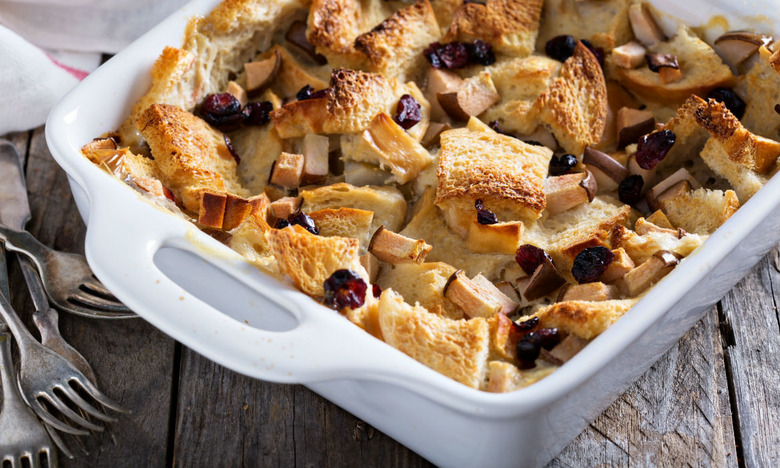 Traditional Mexican Easter Bread Pudding